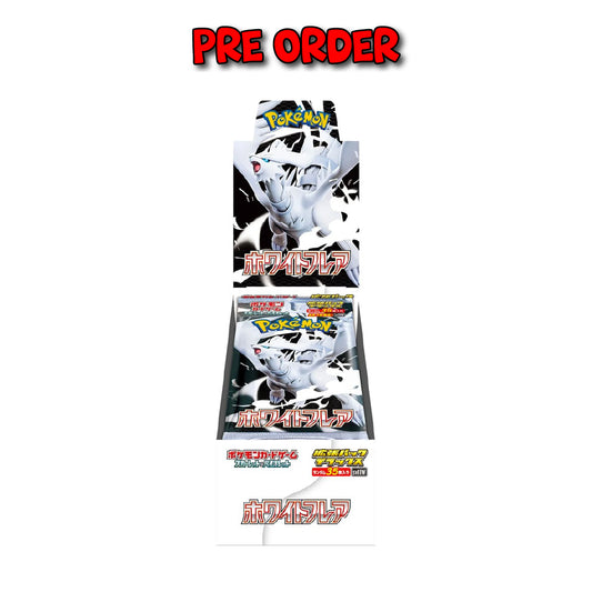 JAP PREORDINE Pokémon Deluxe Box 4 buste - White Flare