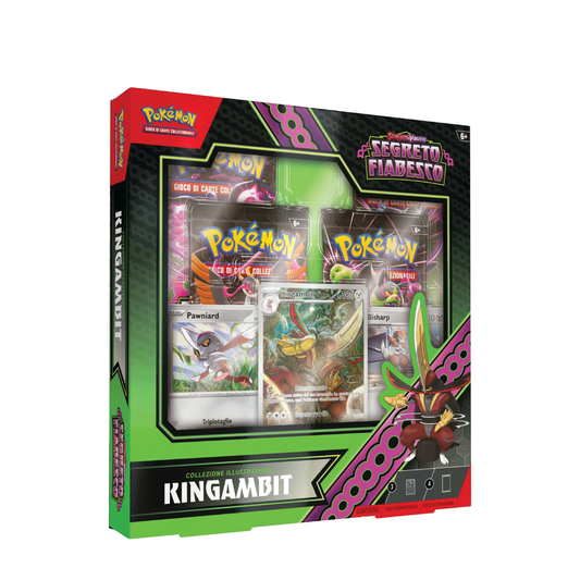 Pokémon Collezione Illustrazione  - Segreto Fiabesco Kingambit