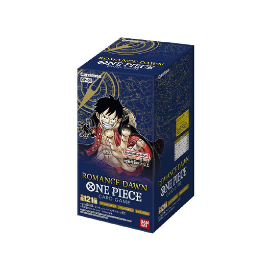 JAP One Piece OP-01 – Romance Dawn – One Piece Card Game Box (24 Bustine)